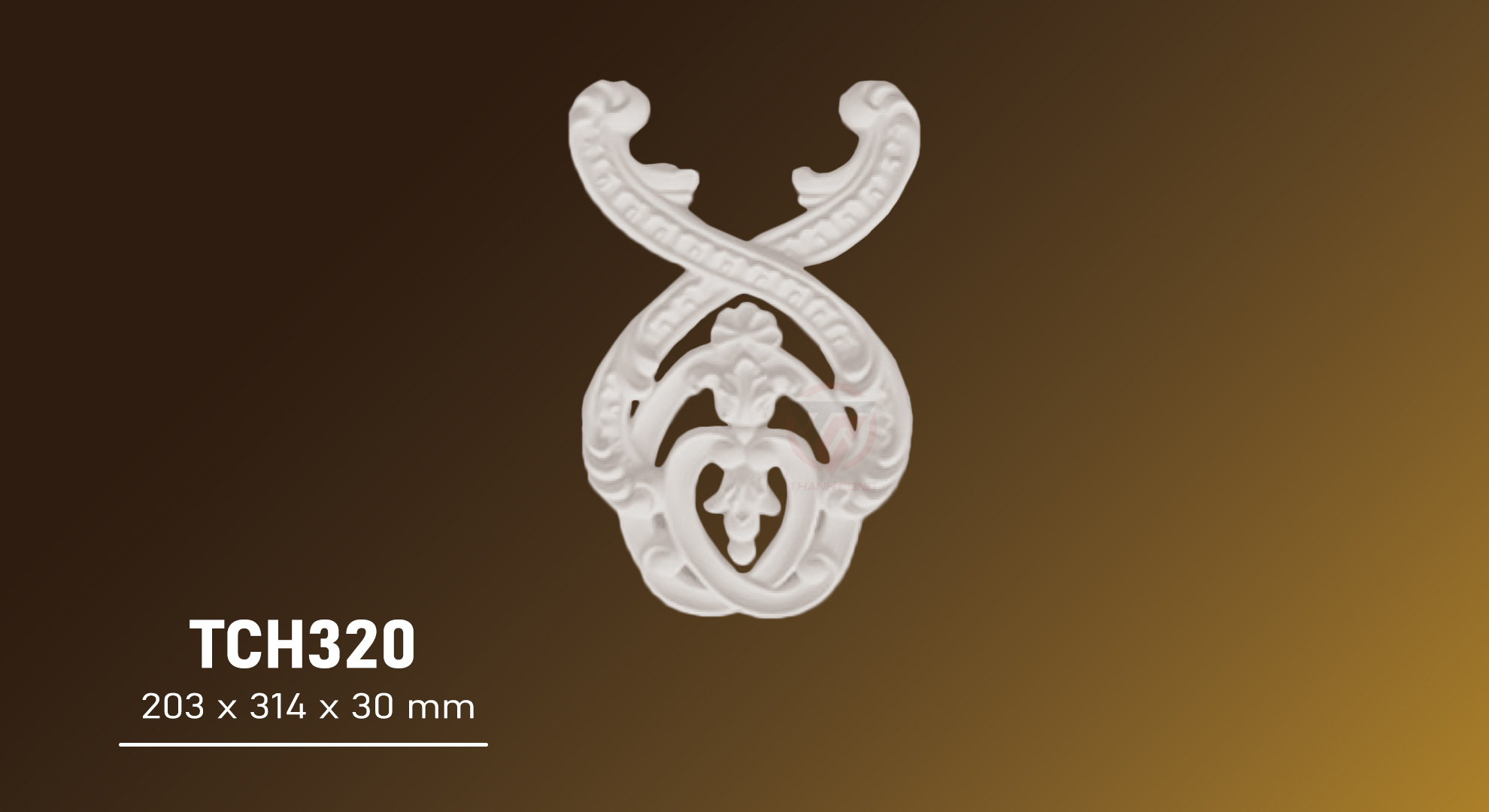 HOA VĂN TRANG TRÍ PU TCH320