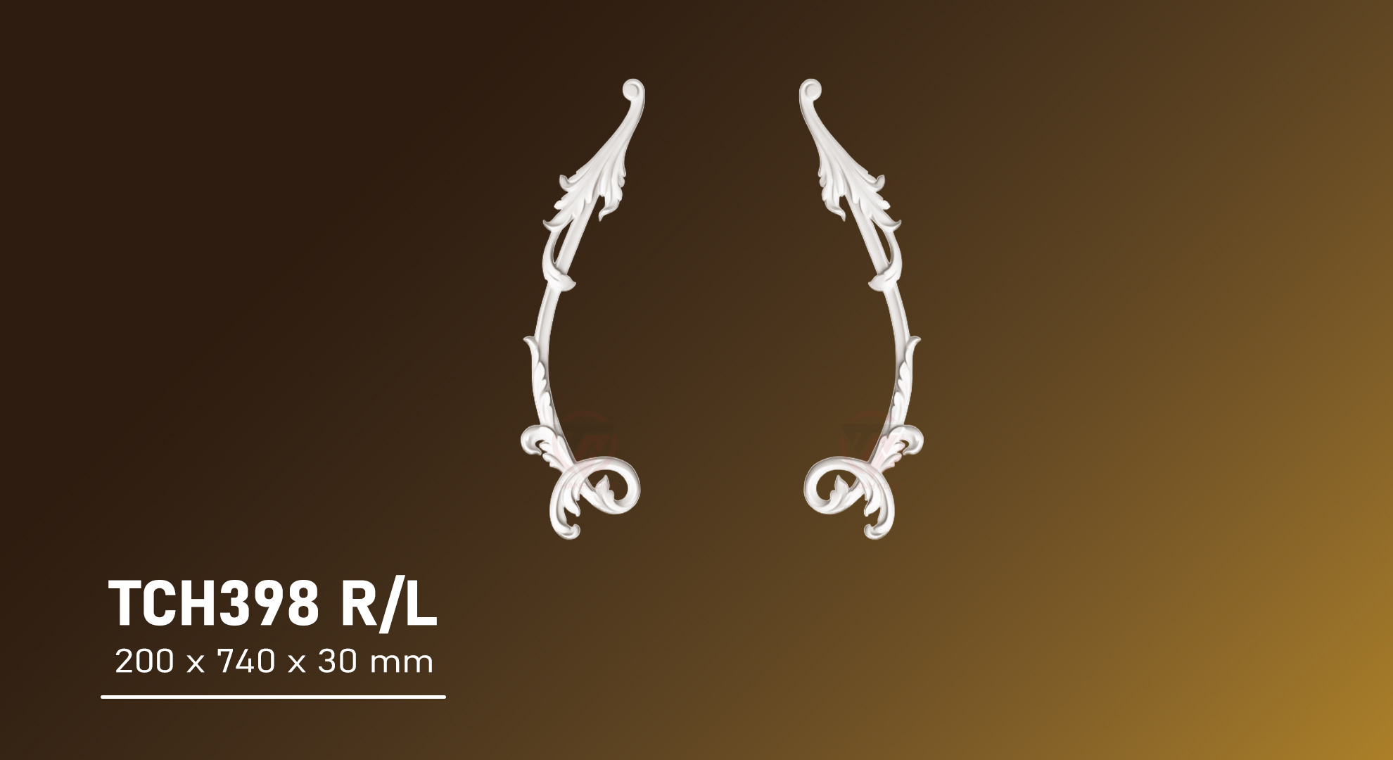 HOA VĂN TRANG TRÍ PU TCH398RL