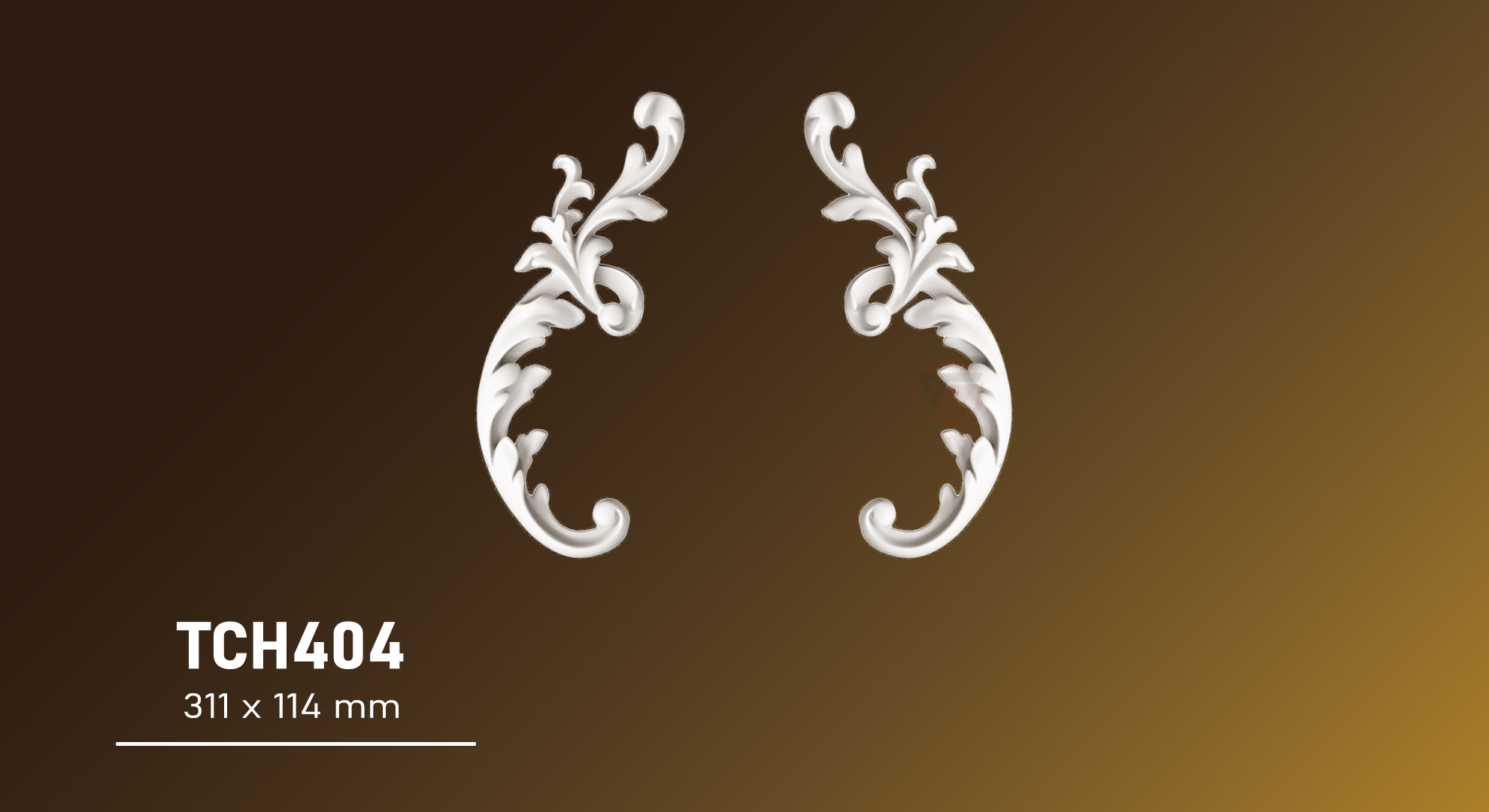 HOA VĂN TRANG TRÍ PU TCH404