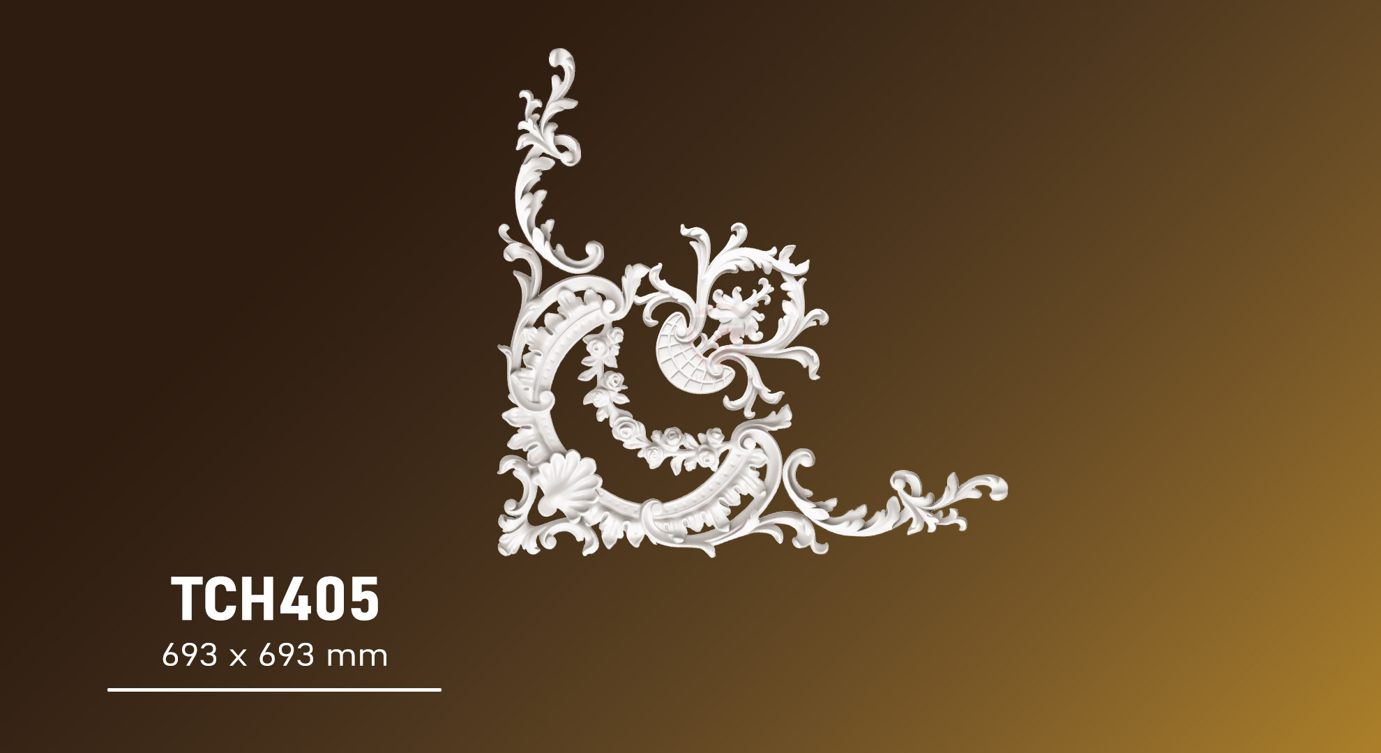 HOA VĂN TRANG TRÍ PU TCH405