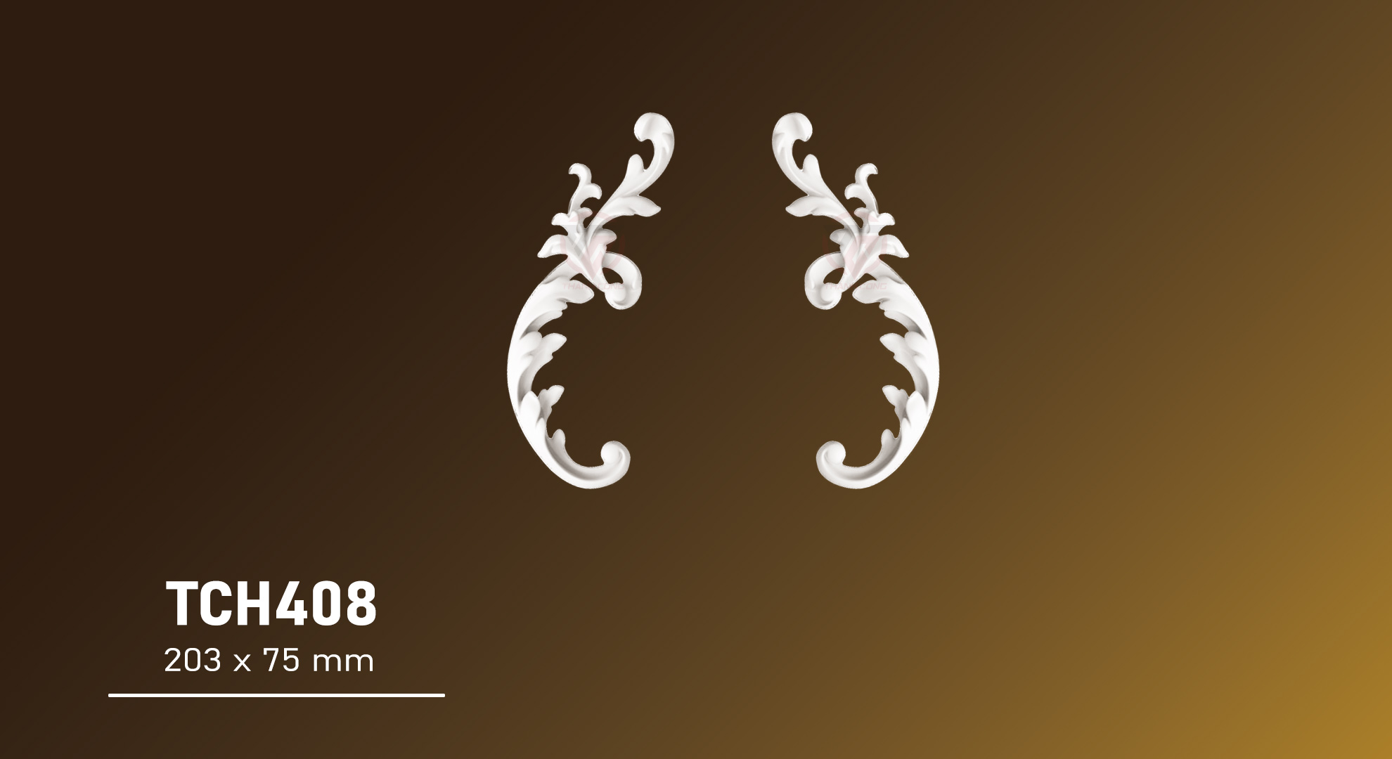 HOA VĂN TRANG TRÍ PU TCH408