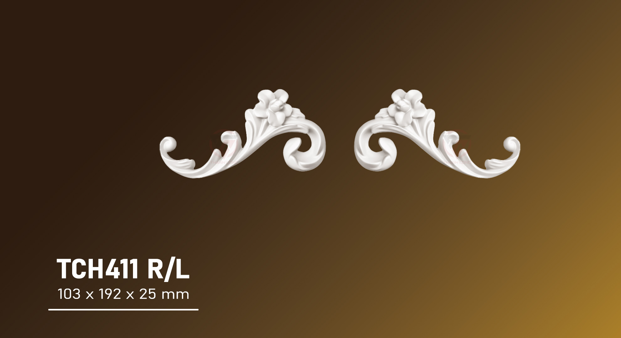 HOA VĂN TRANG TRÍ PU TCH411RL