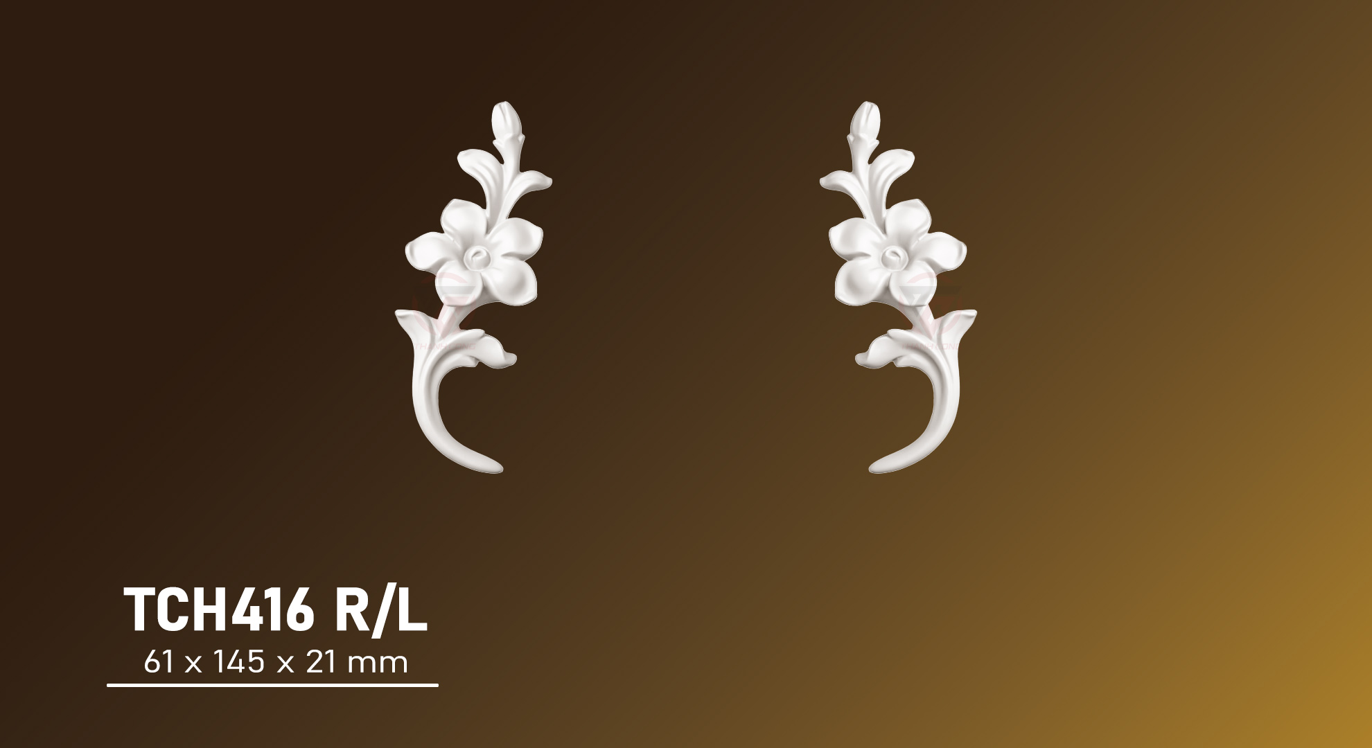 HOA VĂN TRANG TRÍ PU TCH416RL