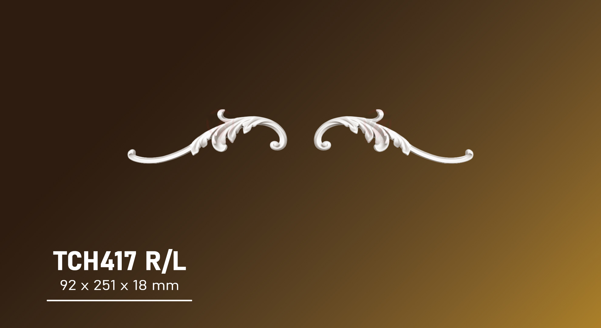 HOA VĂN TRANG TRÍ PU TCH417RL