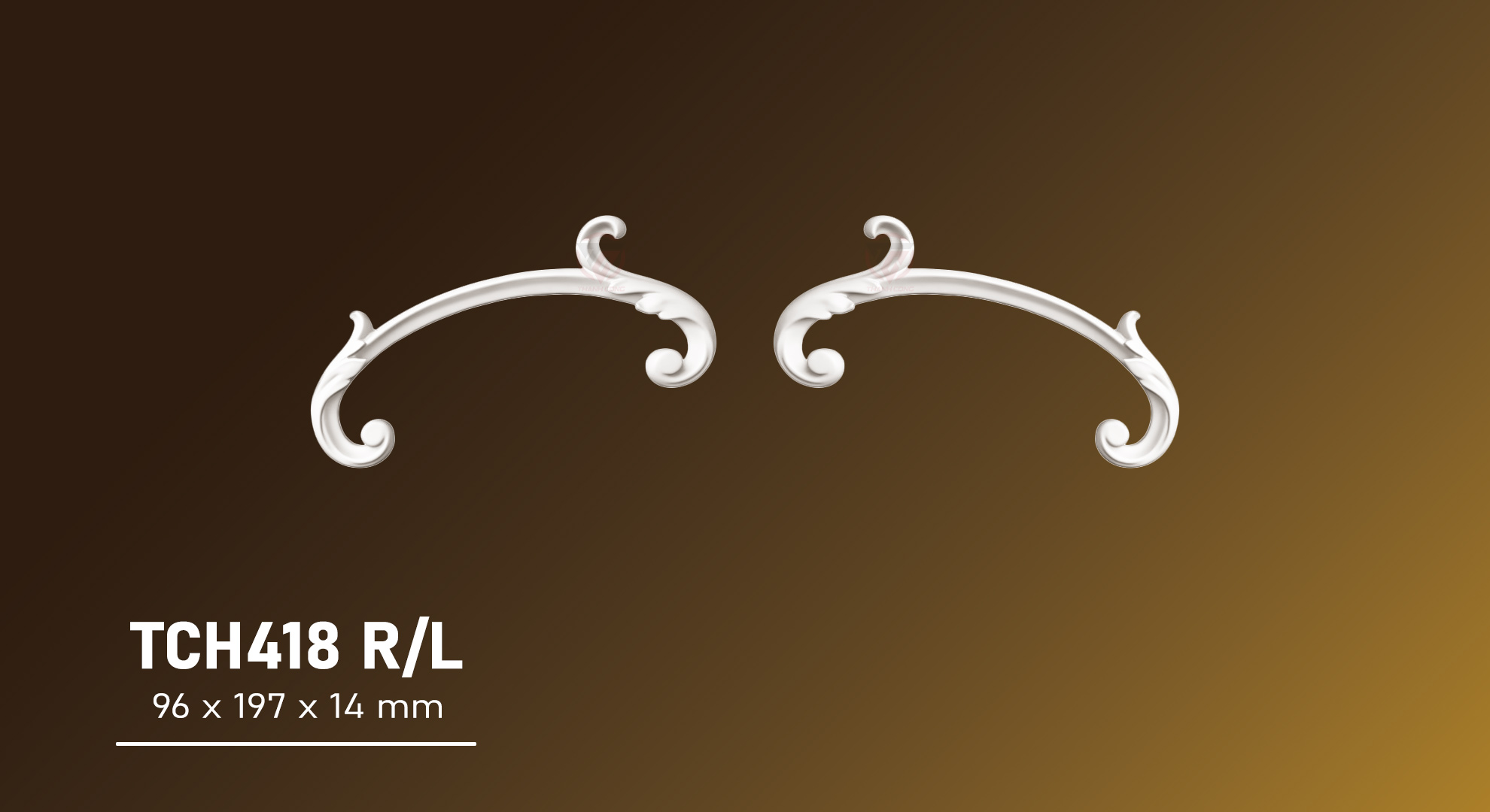 HOA VĂN TRANG TRÍ PU TCH418RL