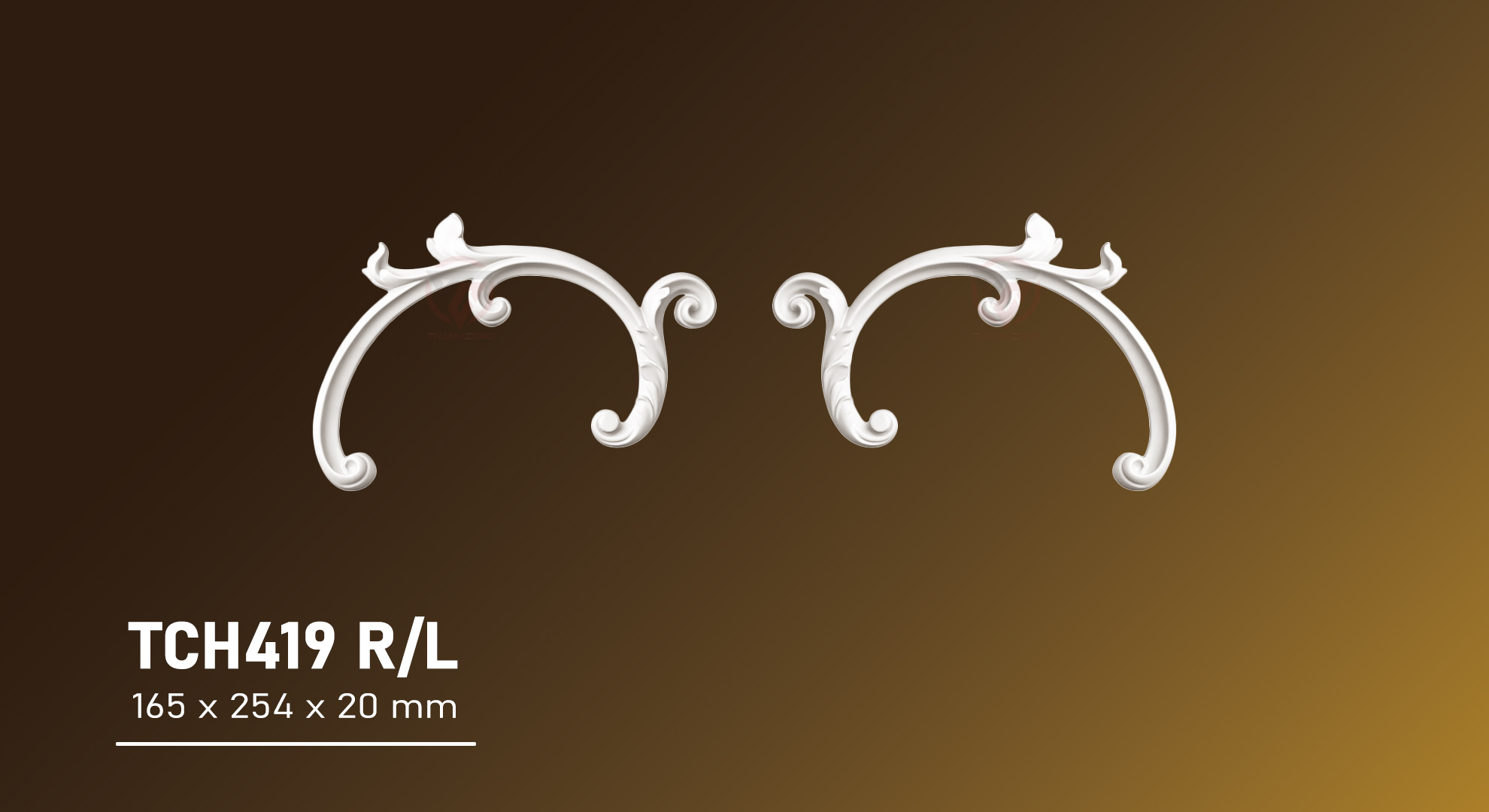 HOA VĂN TRANG TRÍ PU TCH419RL