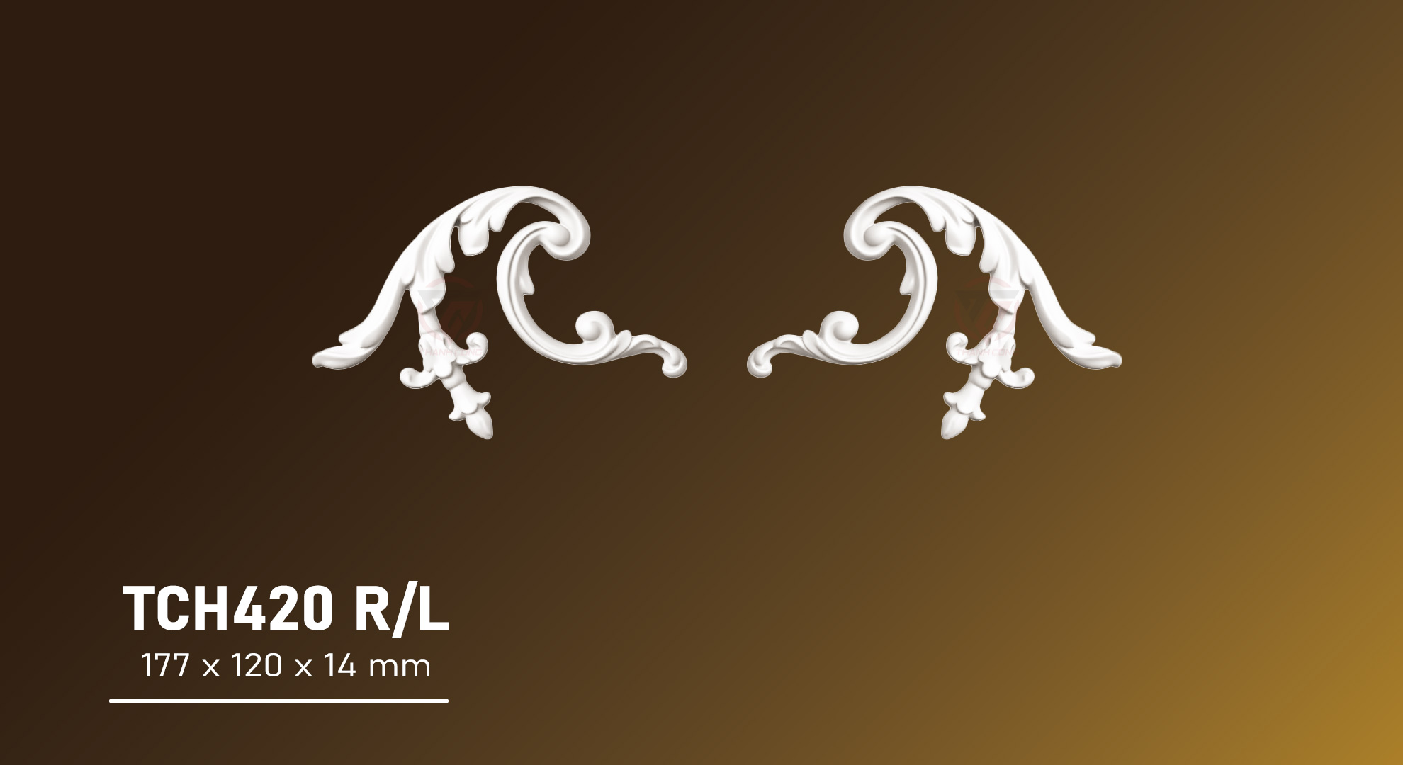 HOA VĂN TRANG TRÍ PU TCH420RL