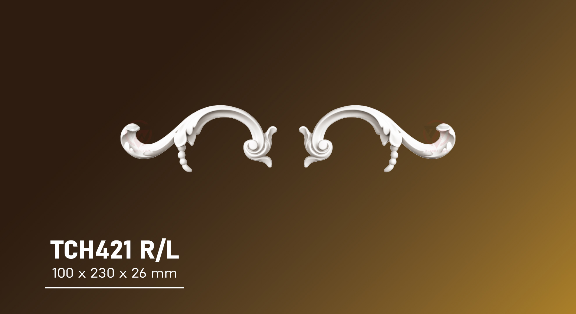 HOA VĂN TRANG TRÍ PU TCH421RL