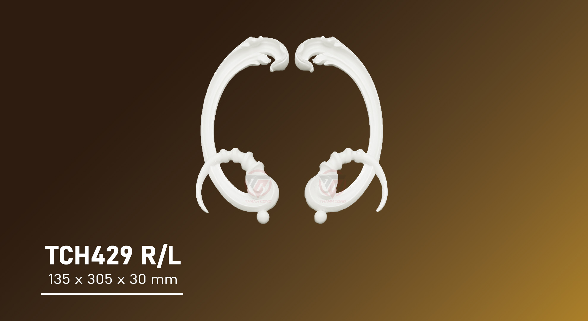 HOA VĂN TRANG TRÍ PU TCH429RL