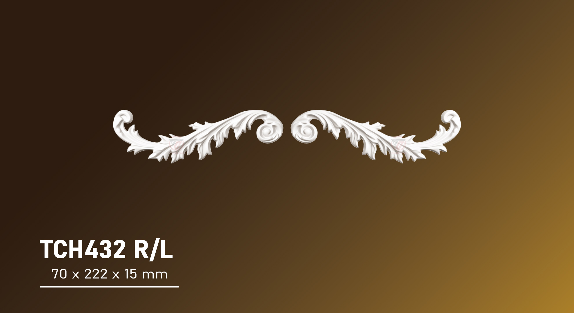 HOA VĂN TRANG TRÍ PU TCH432RL