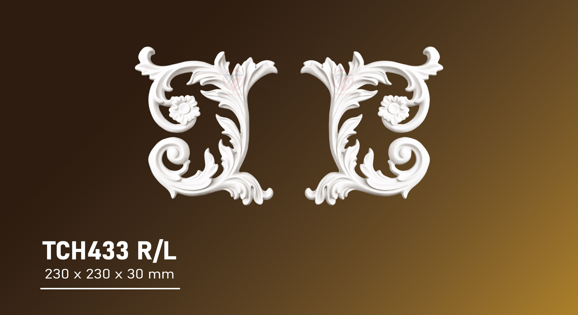 HOA VĂN TRANG TRÍ PU TCH433RL