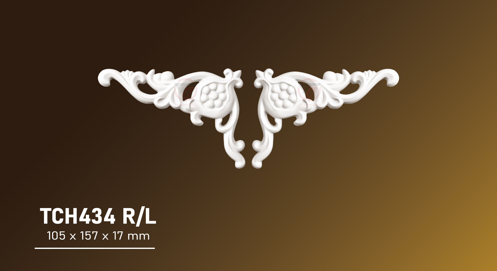 HOA VĂN TRANG TRÍ PU TCH434RL