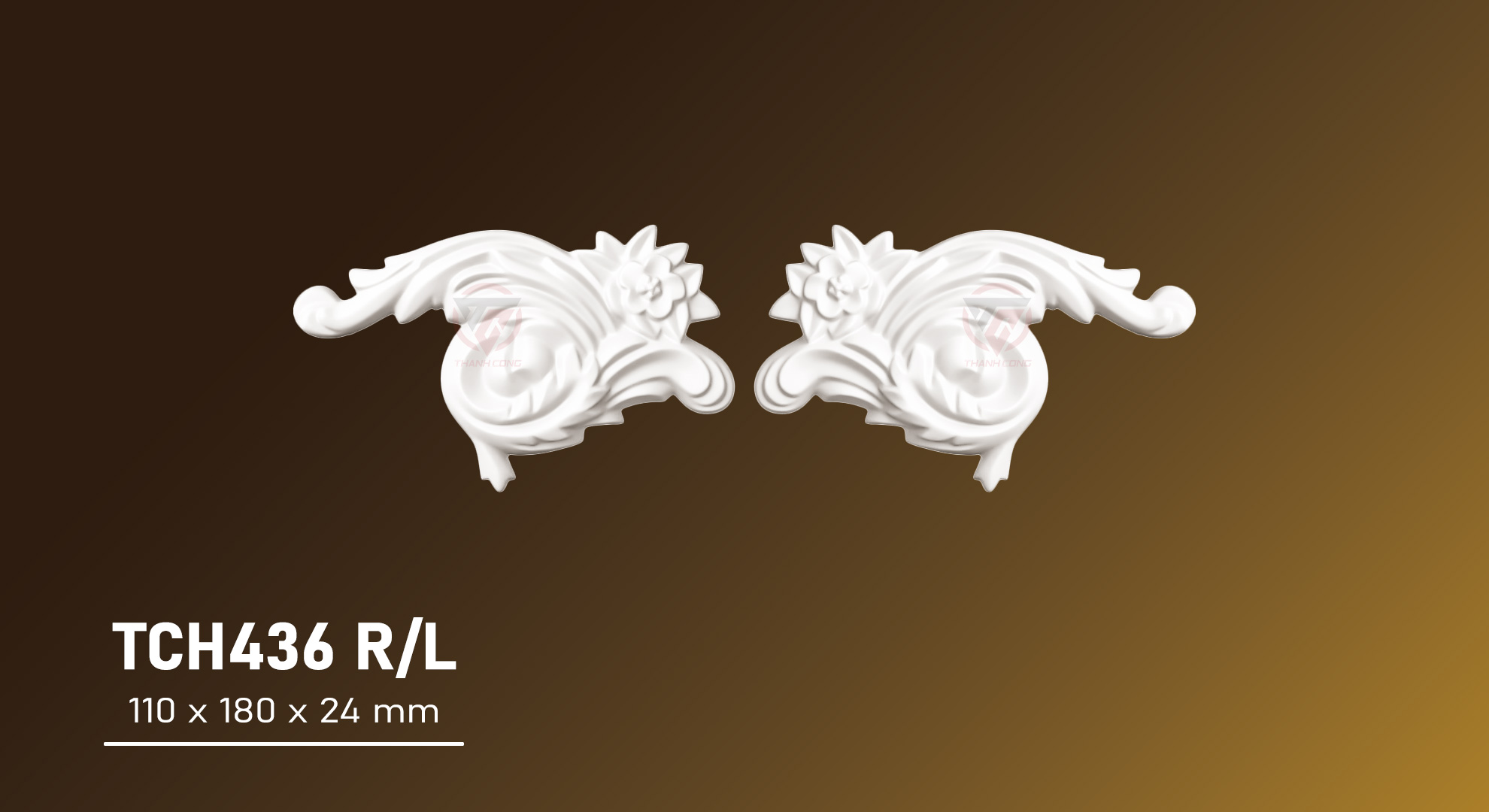 HOA VĂN TRANG TRÍ PU TCH436RL