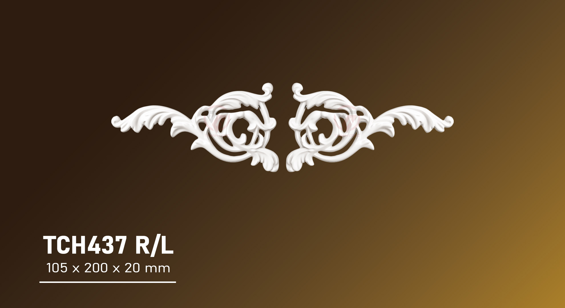 HOA VĂN TRANG TRÍ PU TCH437RL