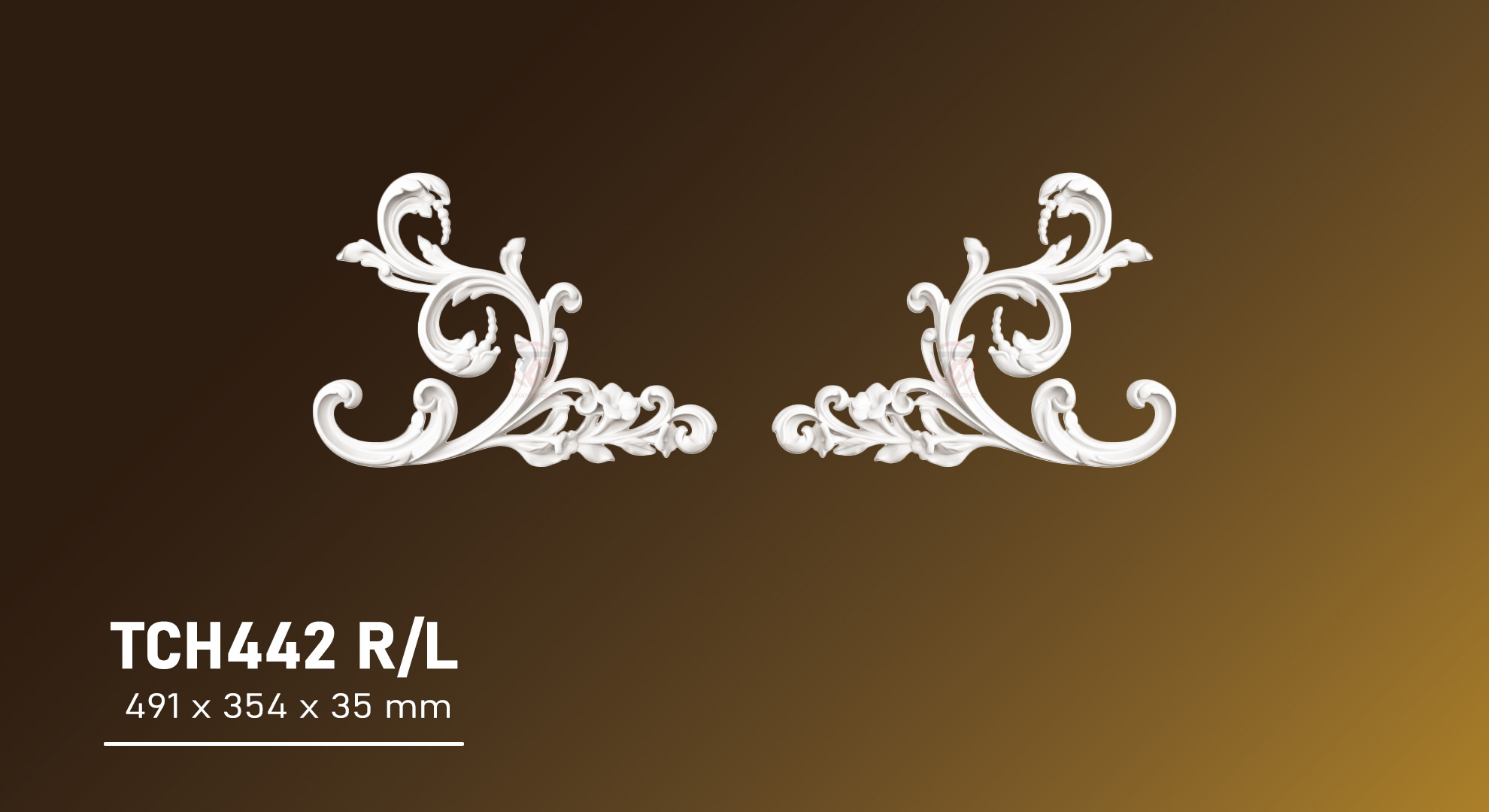 HOA VĂN TRANG TRÍ PU TCH442RL