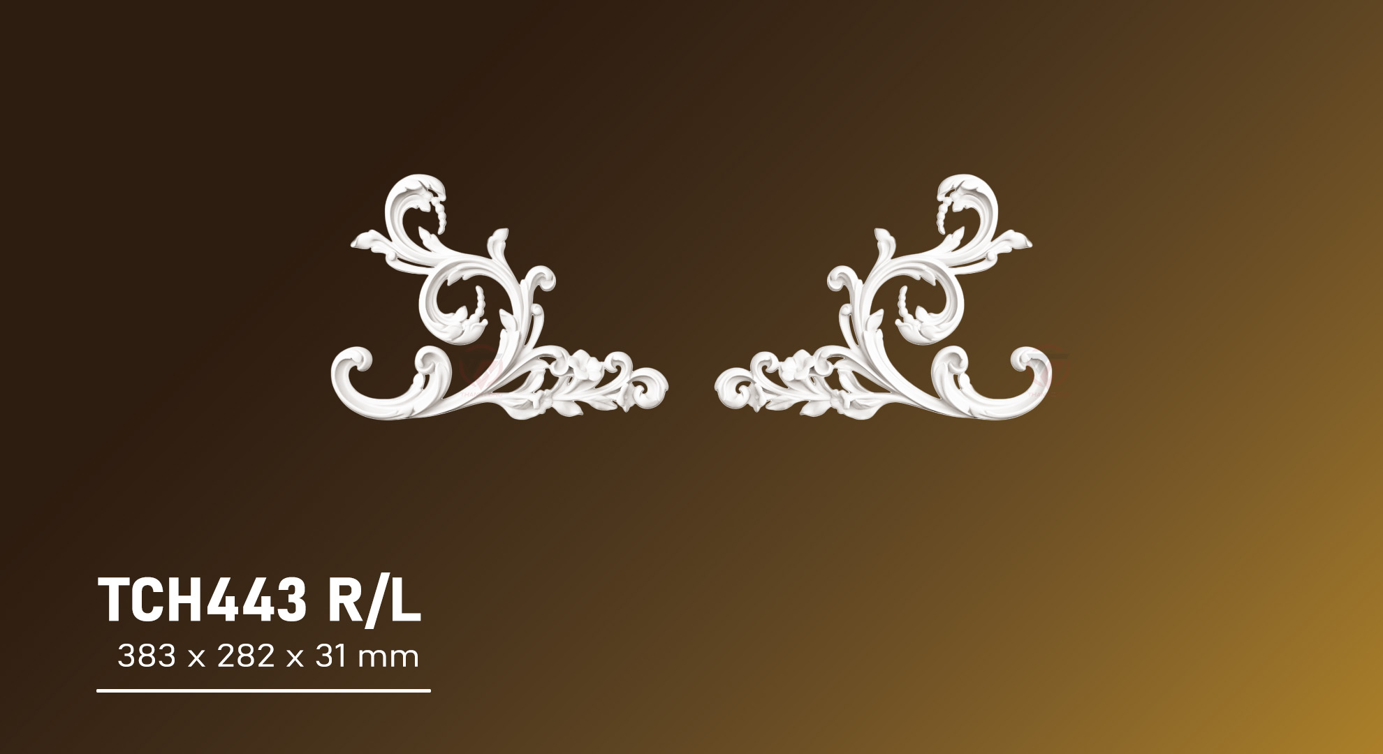 HOA VĂN TRANG TRÍ PU TCH443RL