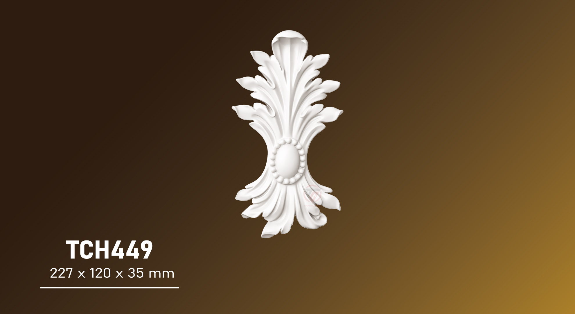 HOA VĂN TRANG TRÍ PU TCH449