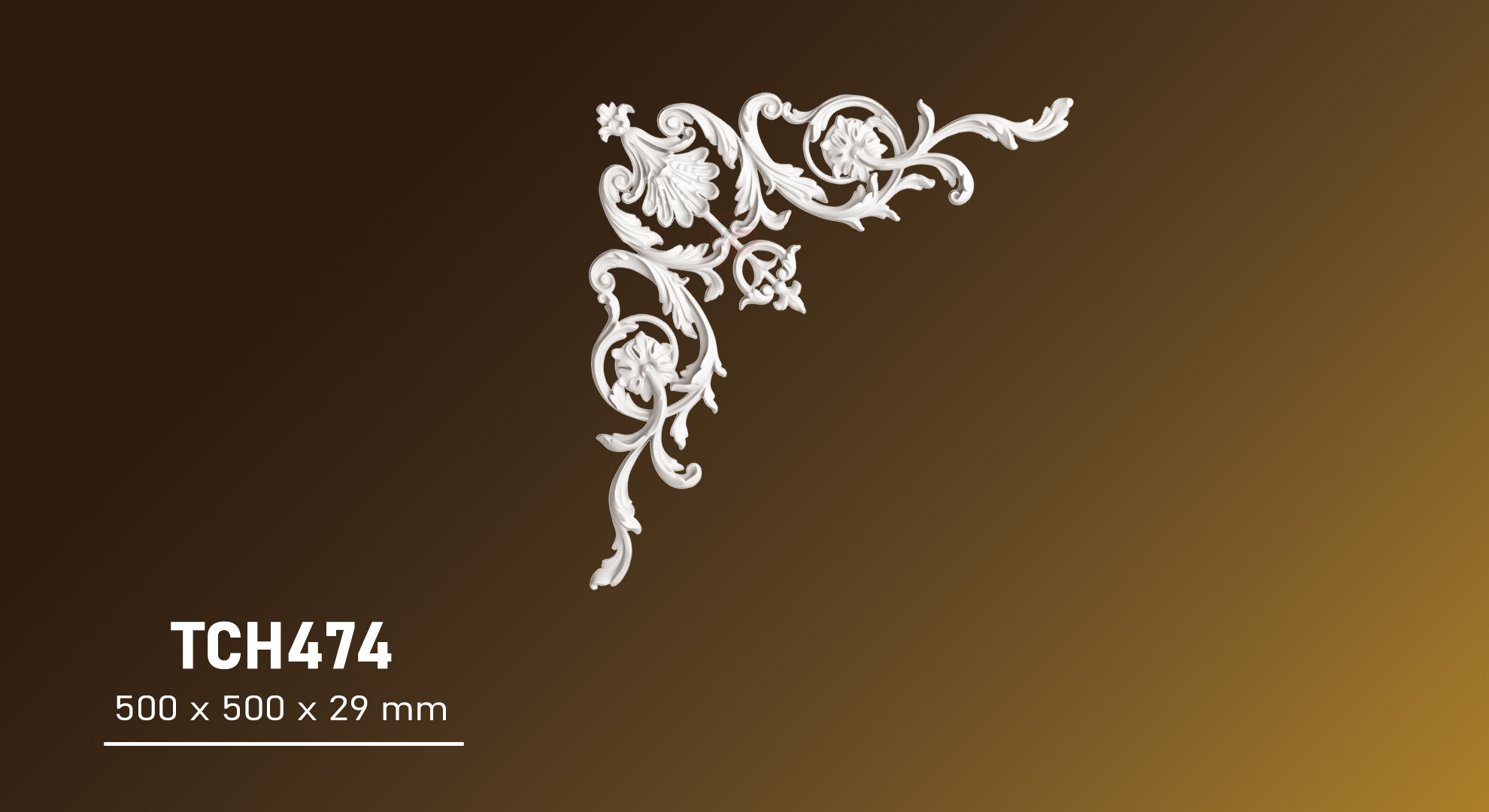 HOA VĂN TRANG TRÍ PU TCH474