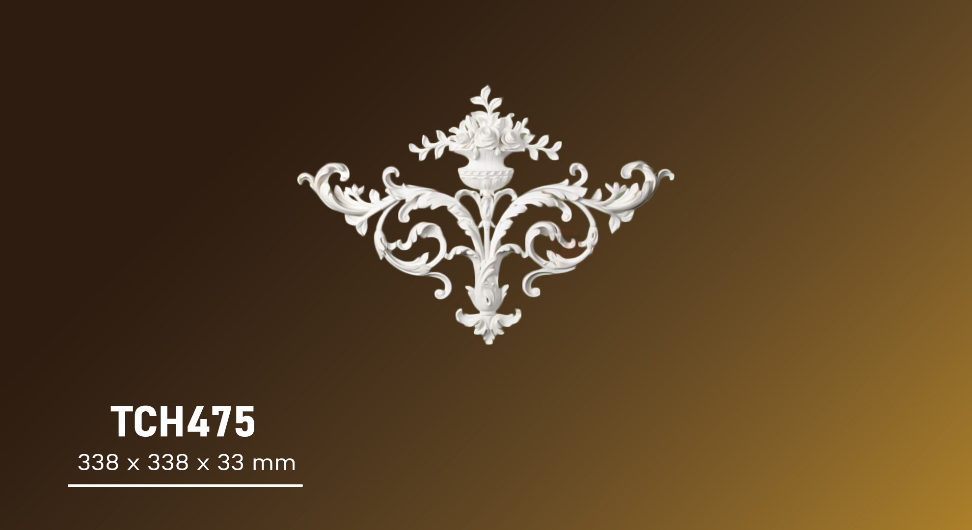 HOA VĂN TRANG TRÍ PU TCH475