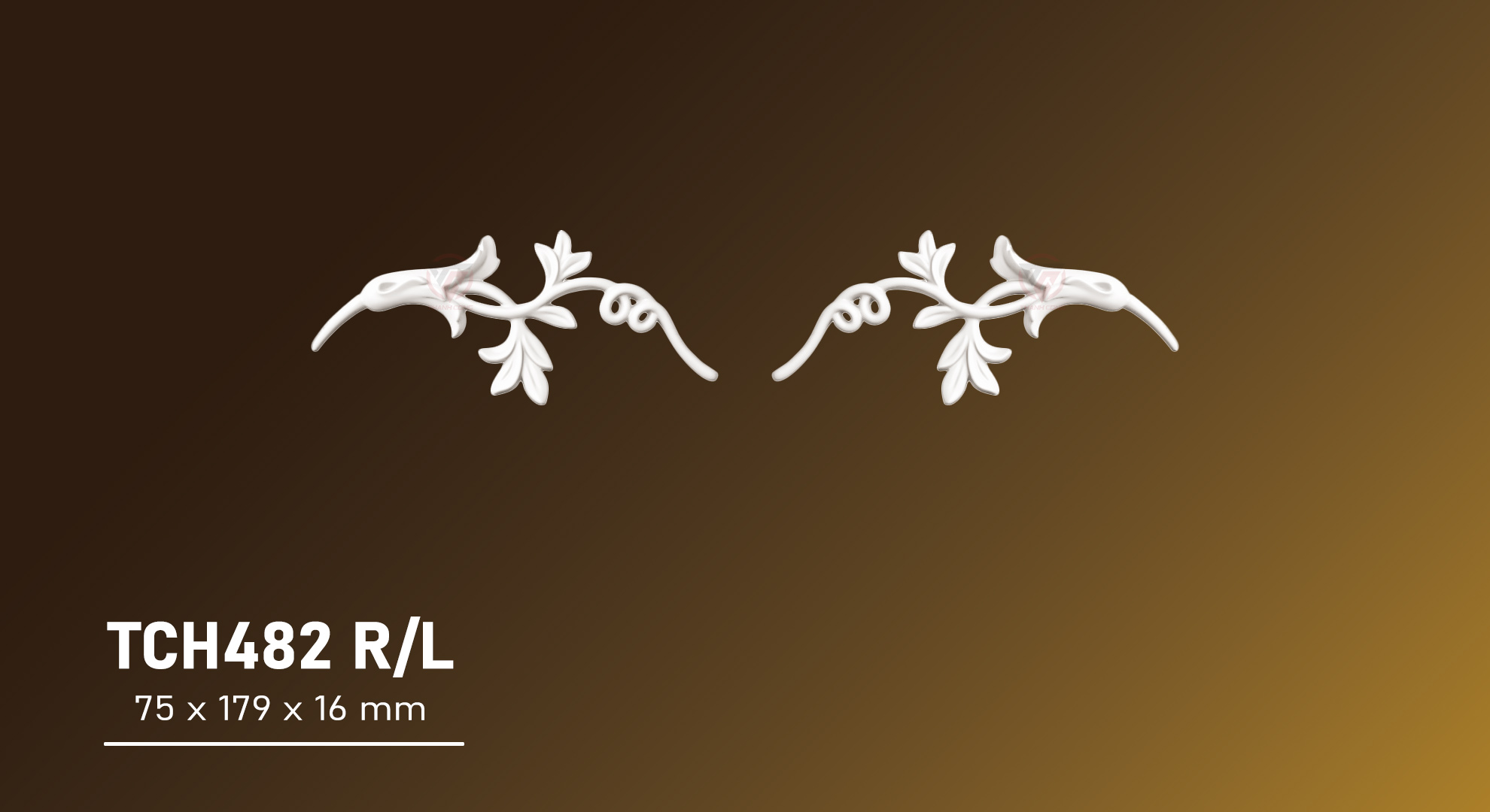 HOA VĂN TRANG TRÍ PU TCH482RL