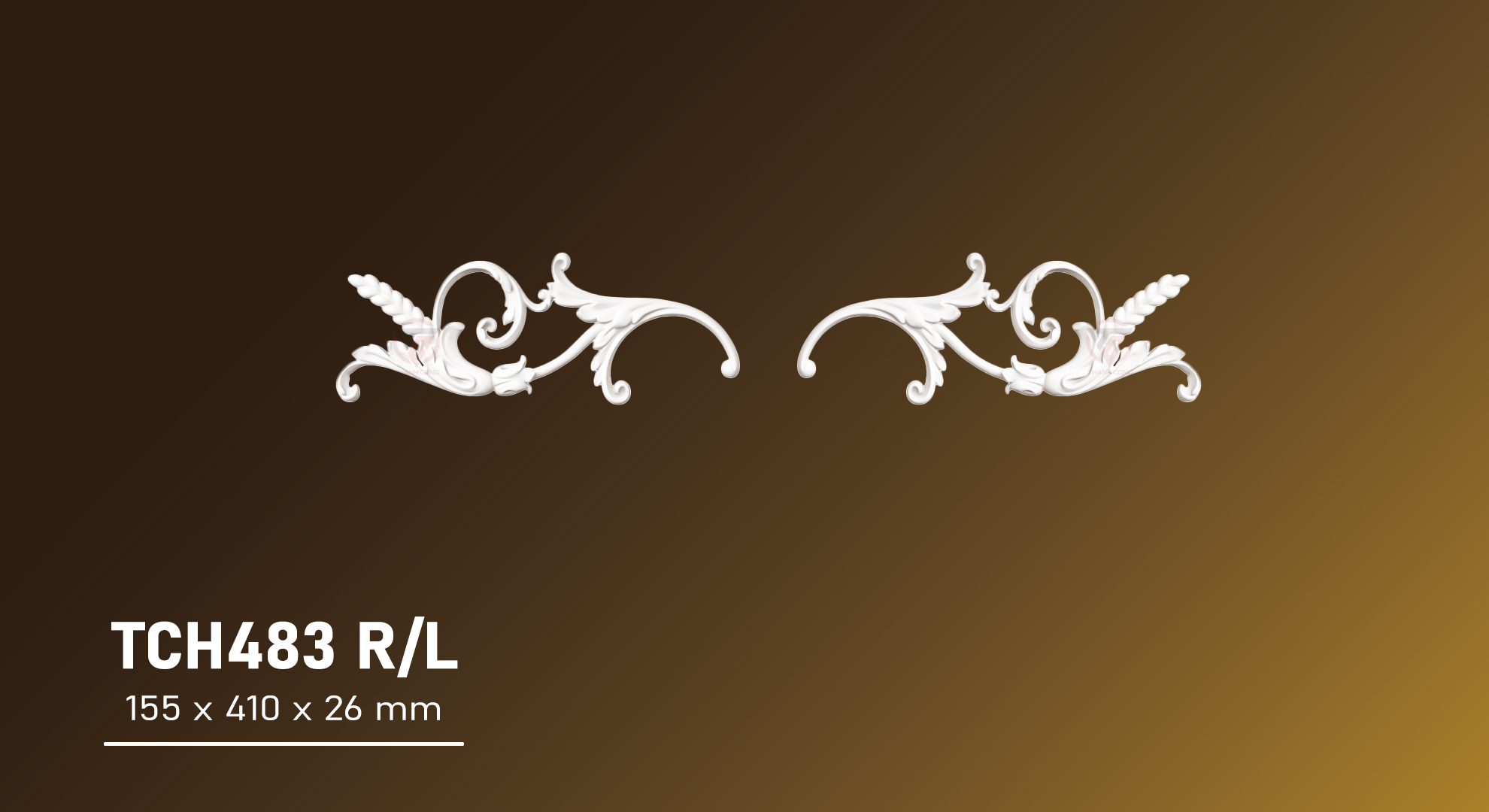 HOA VĂN TRANG TRÍ PU TCH483RL