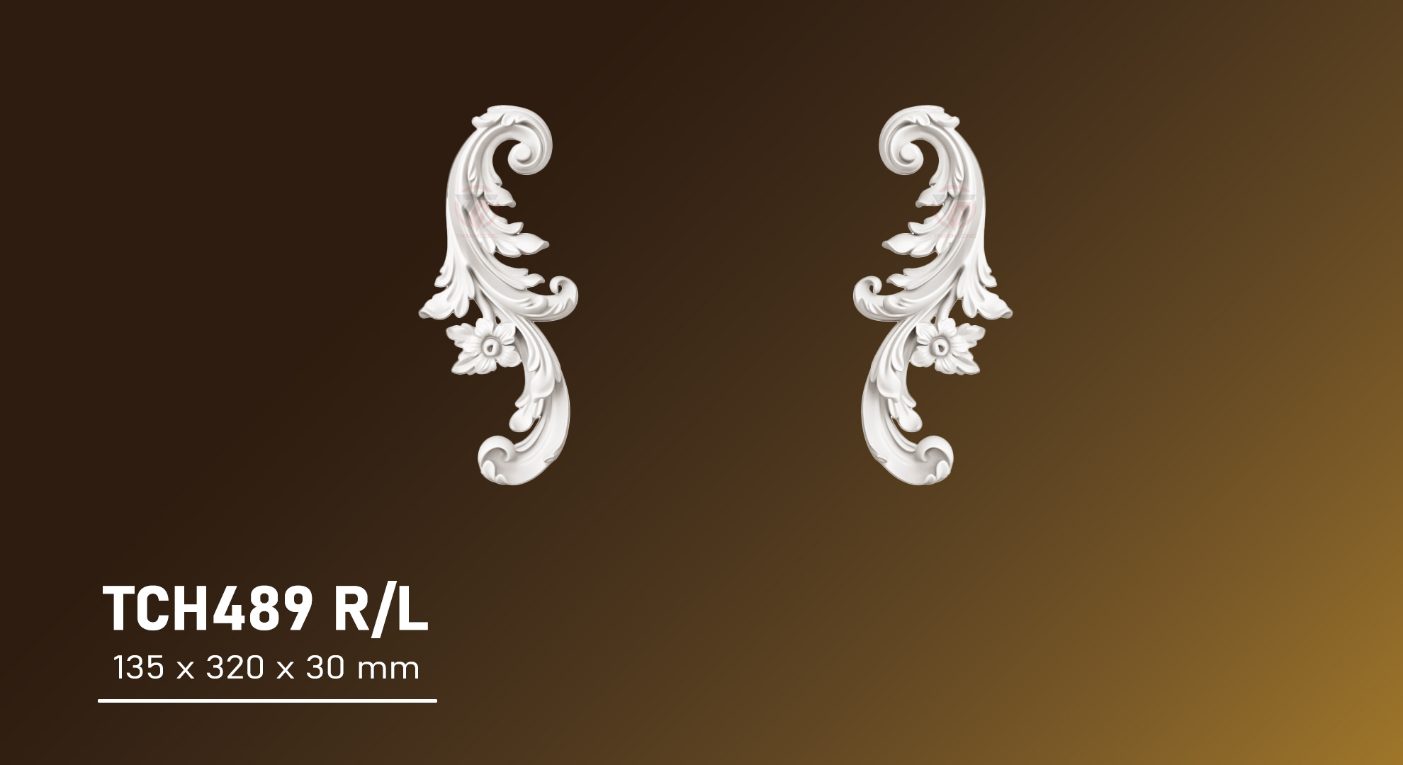 HOA VĂN TRANG TRÍ PU TCH489RL