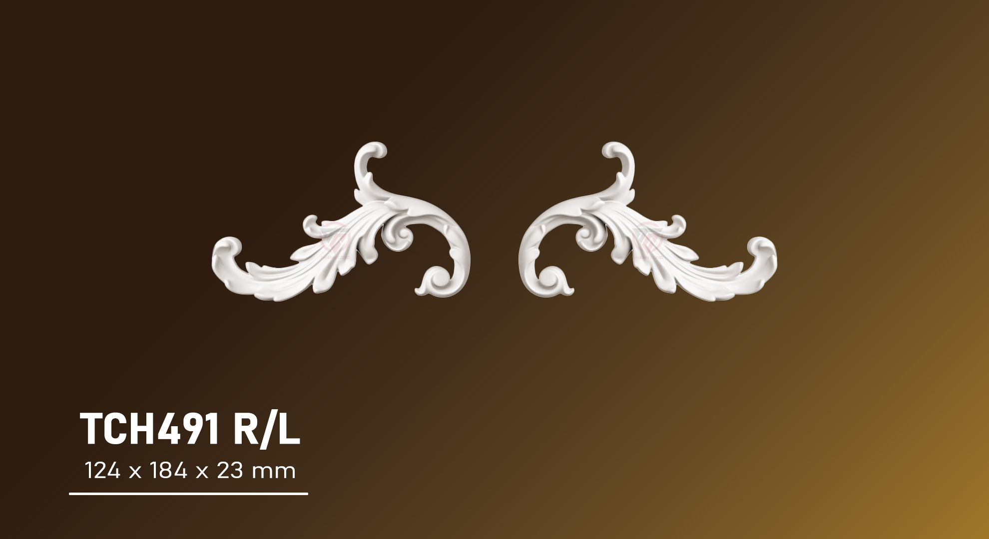 HOA VĂN TRANG TRÍ PU TCH491RL