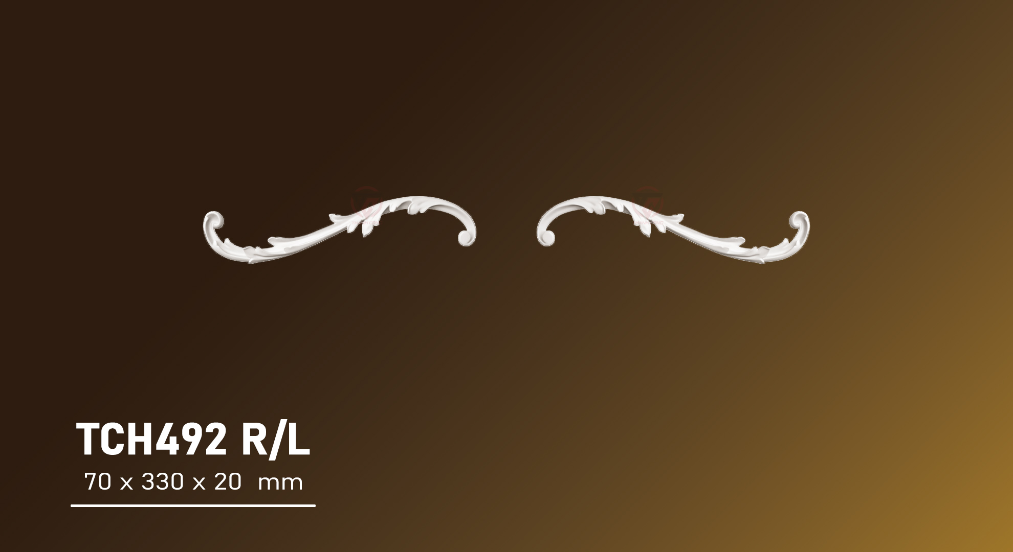 HOA VĂN TRANG TRÍ PU TCH492RL