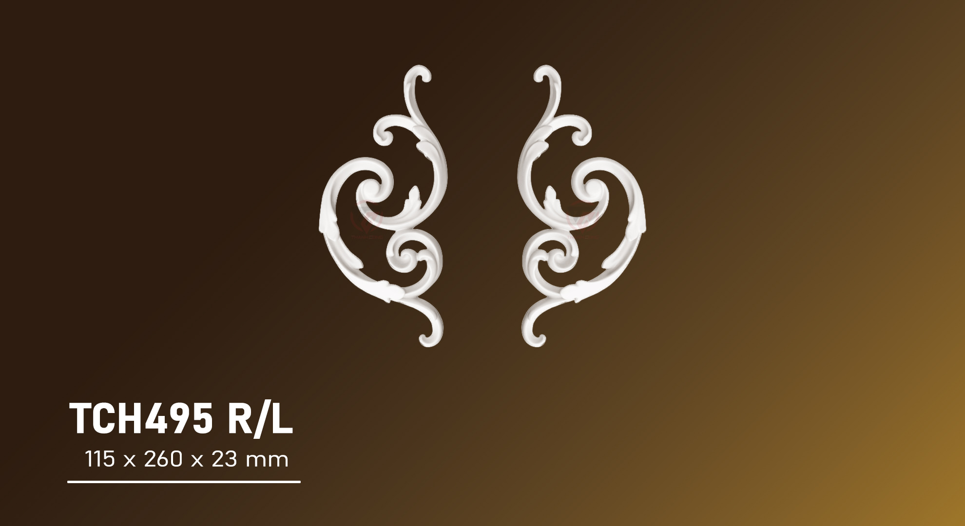 HOA VĂN TRANG TRÍ PU TCH495RL