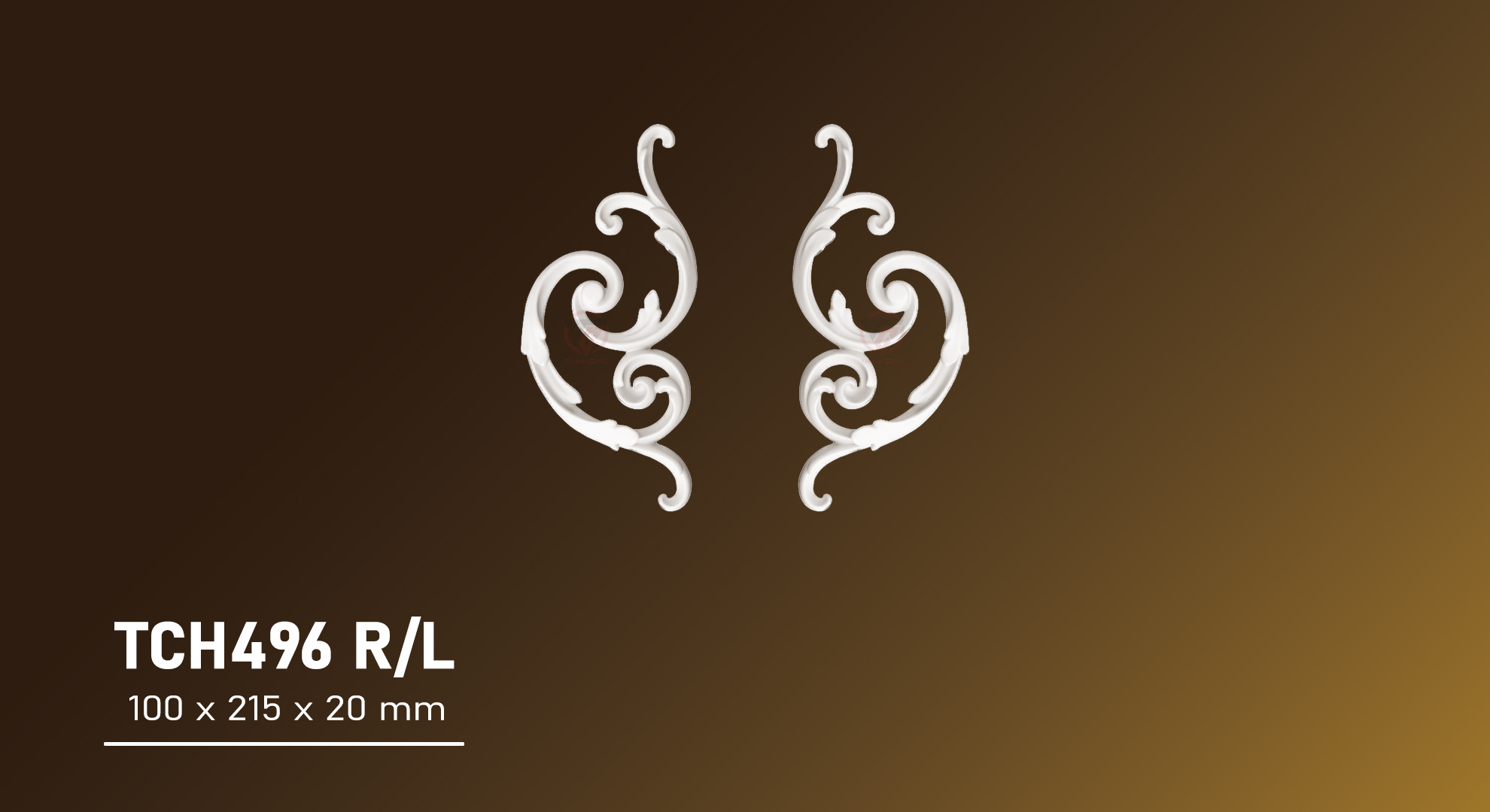 HOA VĂN TRANG TRÍ PU TCH496RL