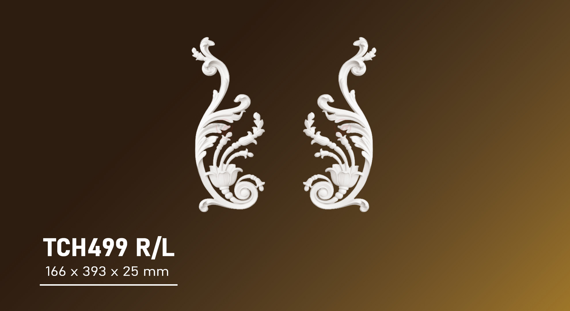 HOA VĂN TRANG TRÍ PU TCH499RL