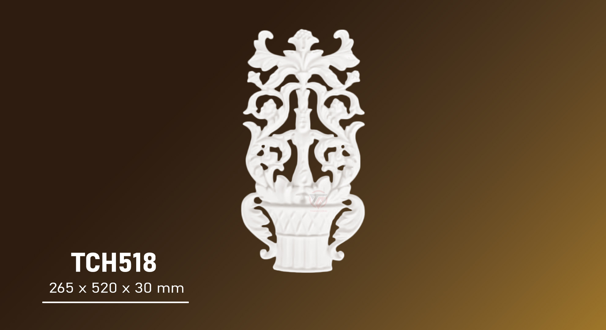 HOA VĂN TRANG TRÍ PU TCH518