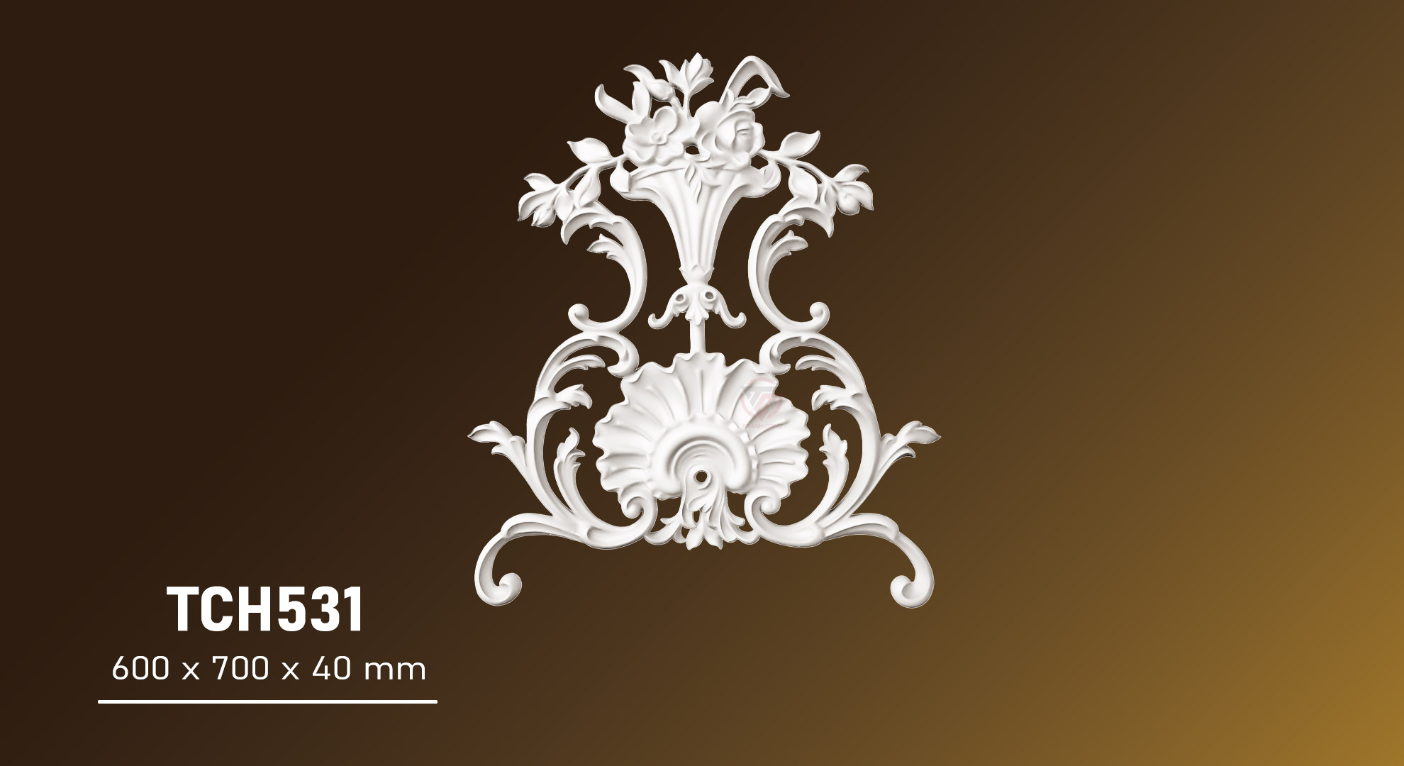 HOA VĂN TRANG TRÍ PU TCH531