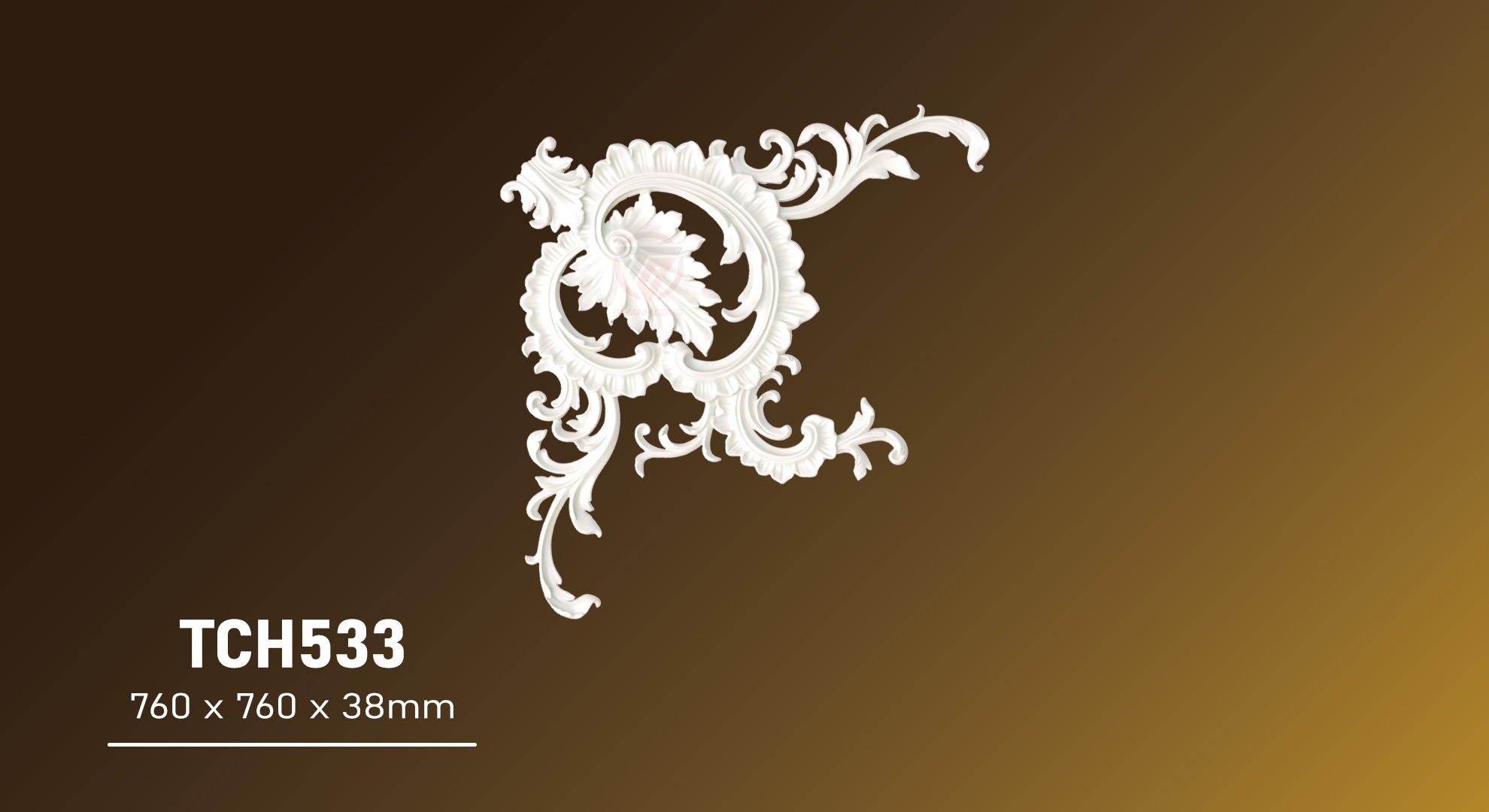 HOA VĂN TRANG TRÍ PU TCH533