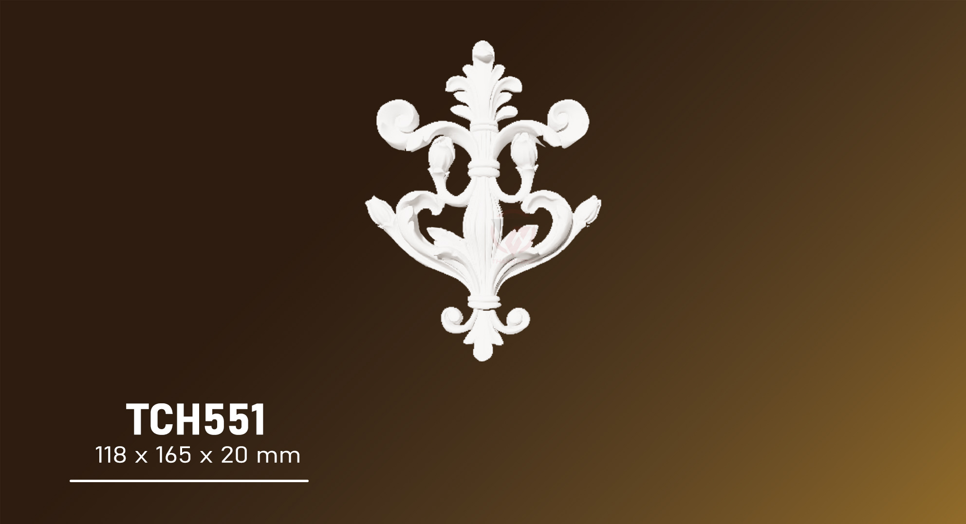 HOA VĂN TRANG TRÍ PU TCH551