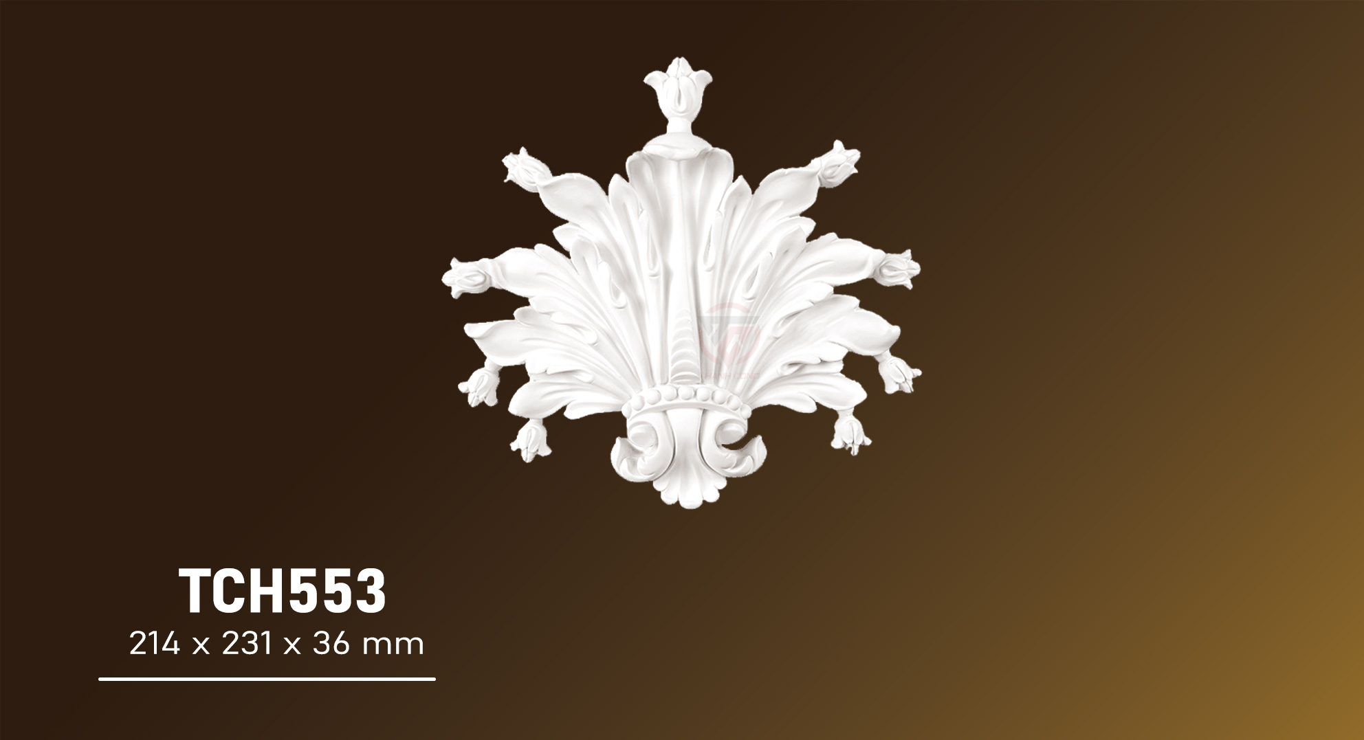 HOA VĂN TRANG TRÍ PU TCH553