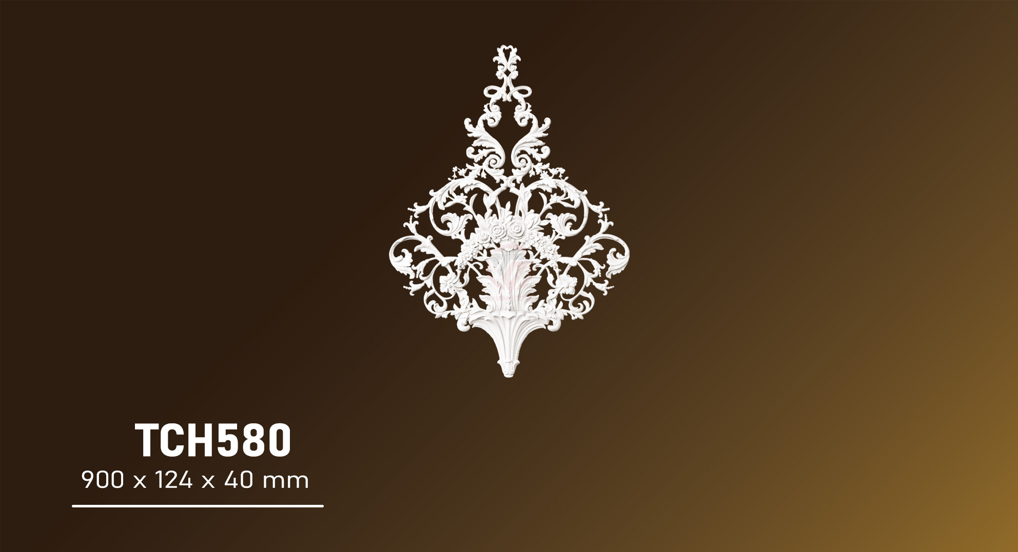 HOA VĂN TRANG TRÍ PU TCH580