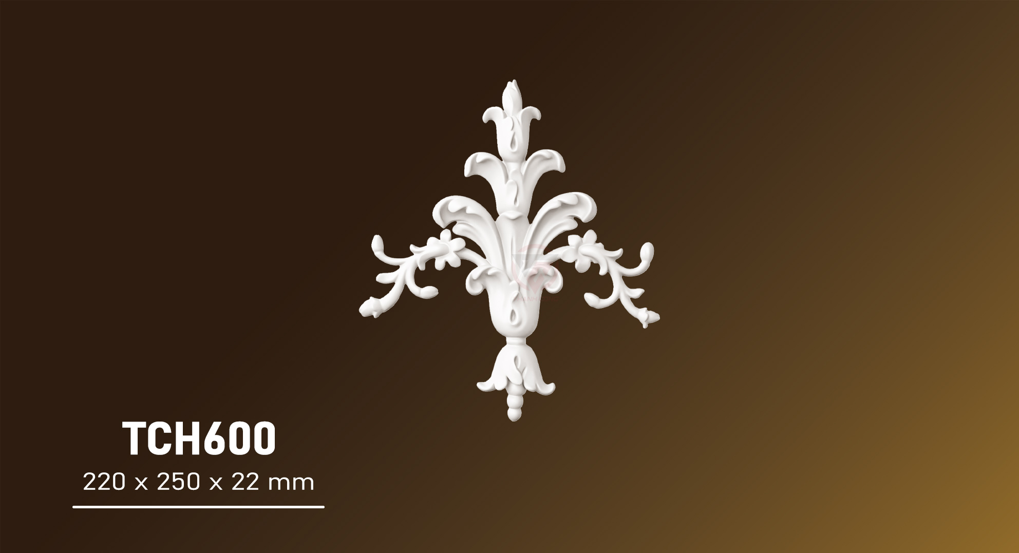 HOA VĂN TRANG TRÍ PU TCH600