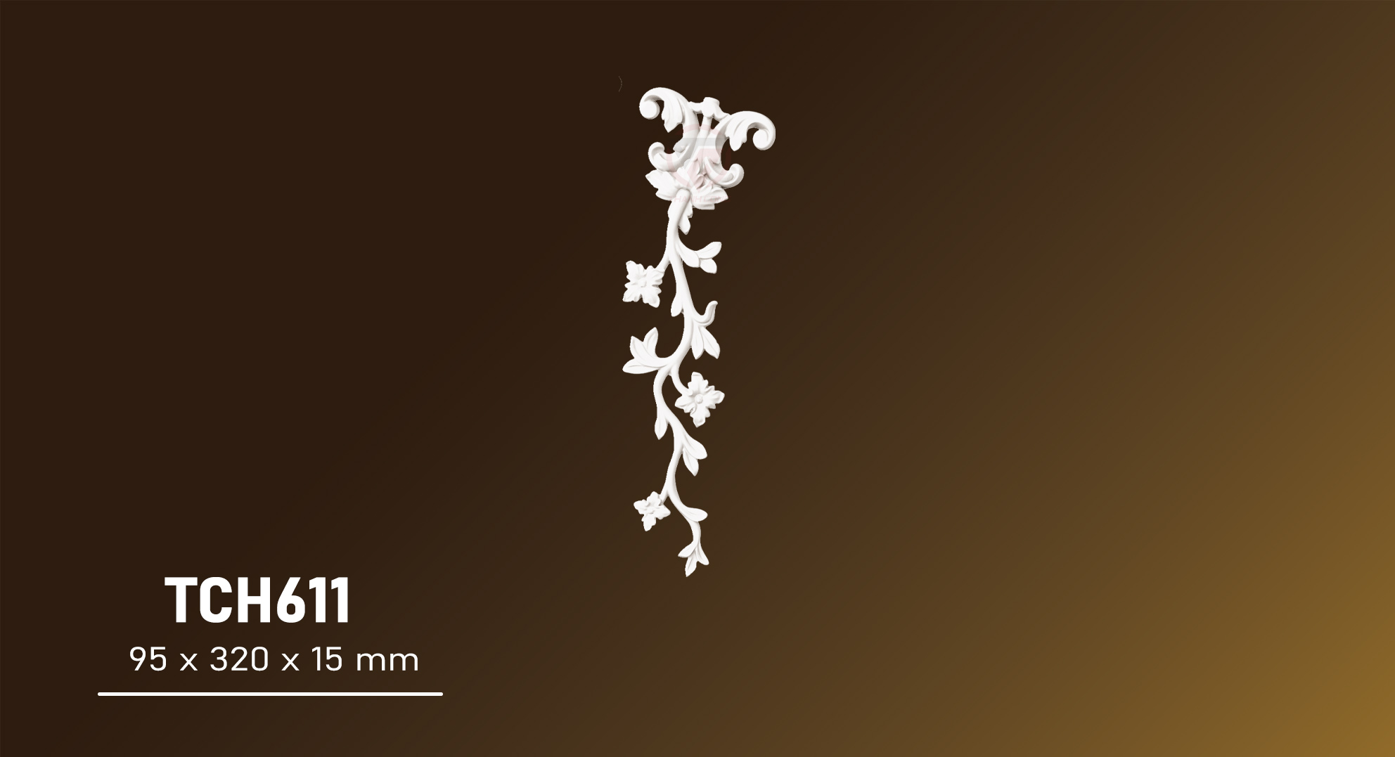 HOA VĂN TRANG TRÍ PU TCH611