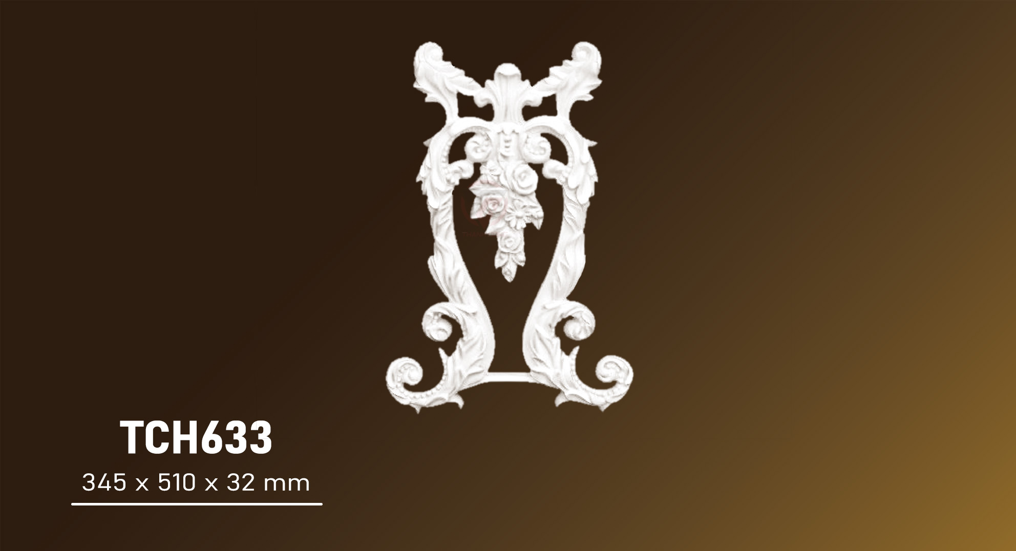 HOA VĂN TRANG TRÍ PU TCH633