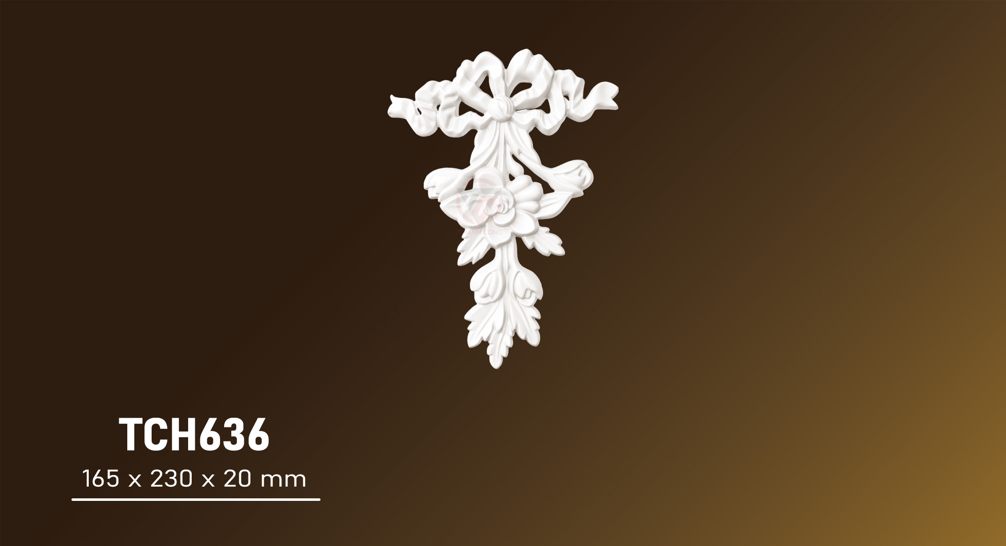 HOA VĂN TRANG TRÍ PU TCH636