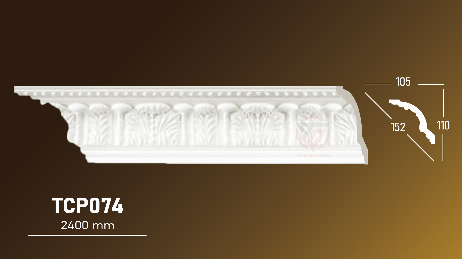 PHÀO TRẦN HOA VĂN PU TCP074