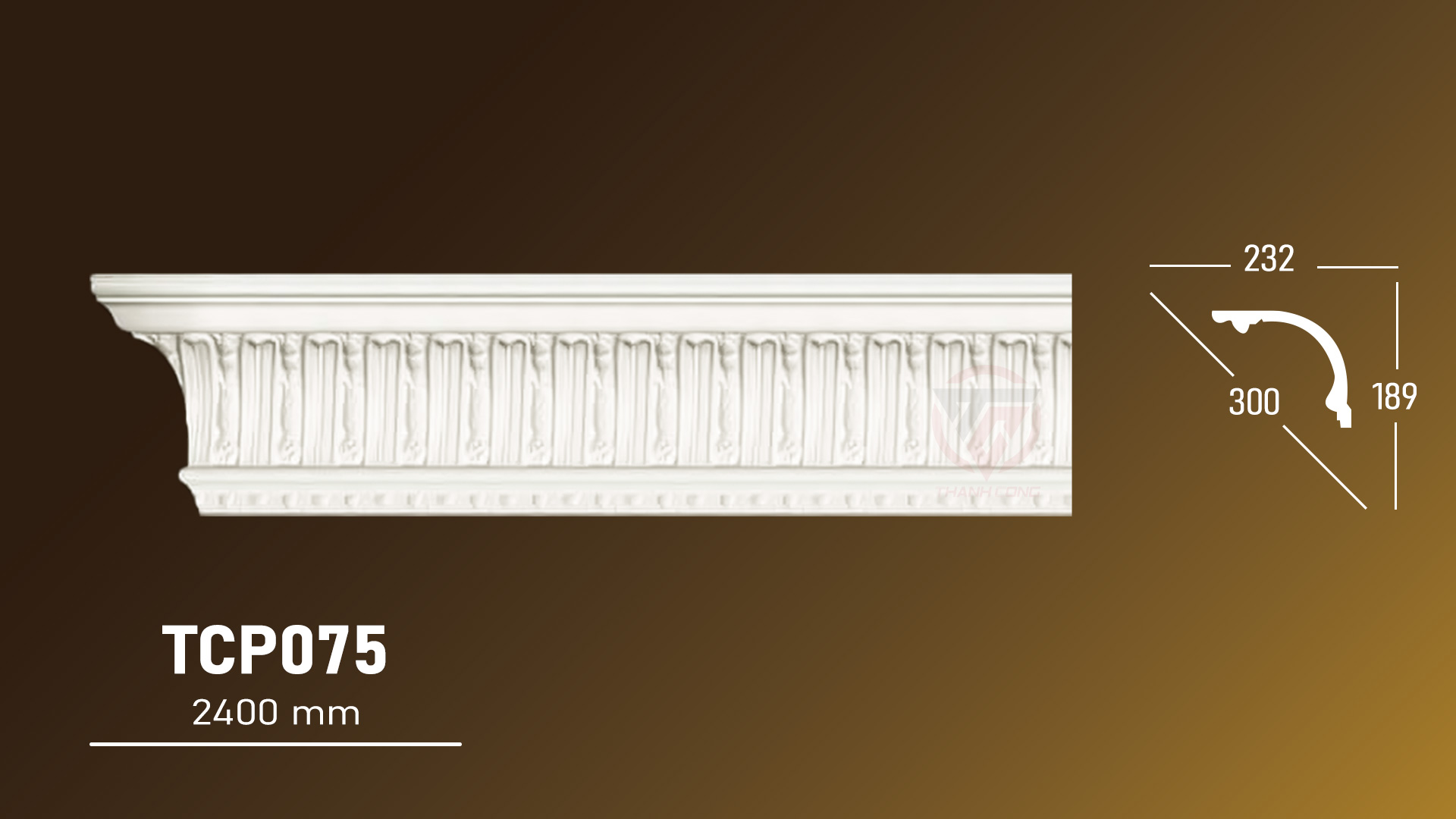 PHÀO TRẦN HOA VĂN PU TCP075